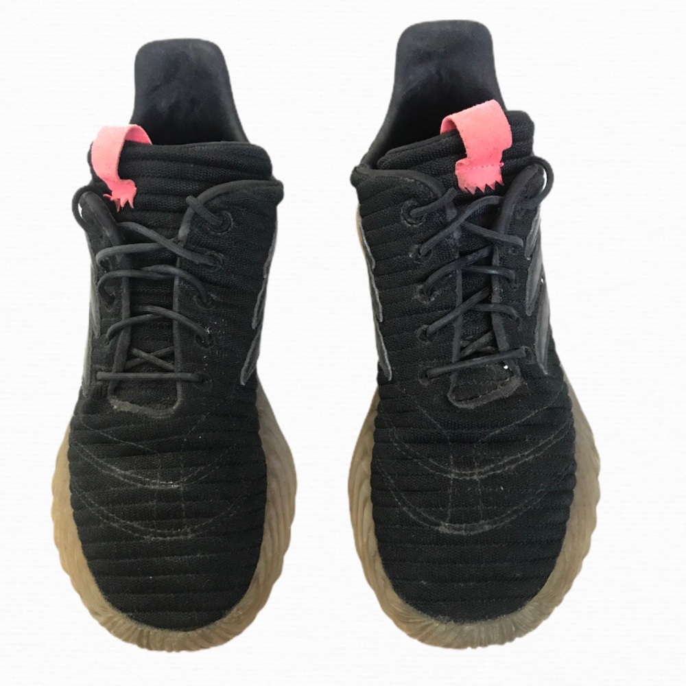 ***SOLD!***Adidas Sabakov black Leather sneakers 9 - Picture 6 of 8